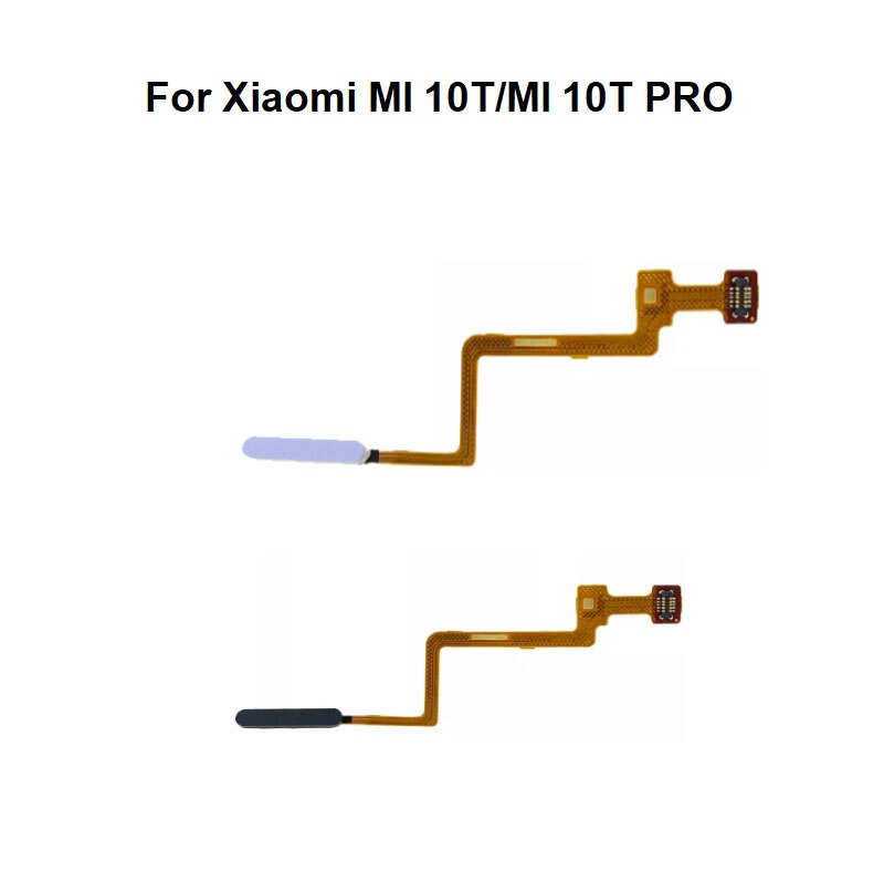 Original For Xiaomi Mi 10T Pro 5G Fingerprint Sensor Touch ID Scanner Ribbon Connector Home Button Menu Flex Cable MI10T PRO