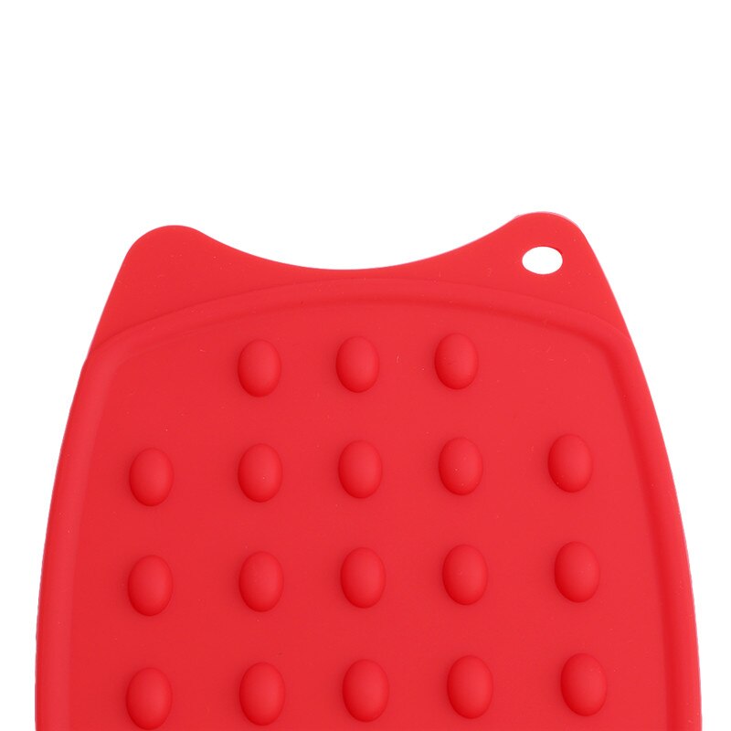 Silicone Iron Protection Rest Pad Mat Insulation Boards Rest Ironing Pad Safe Surface Iron Stand Mat 26.5*14cm
