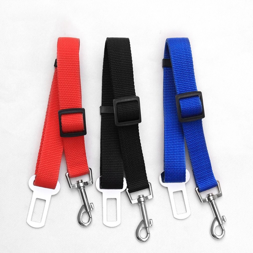 Pet Hond Kat Autogordel Verstelbare Harnas Veiligheidsgordel Lead Leash Voor Small Medium Honden Reizen Clip Dierbenodigdheden