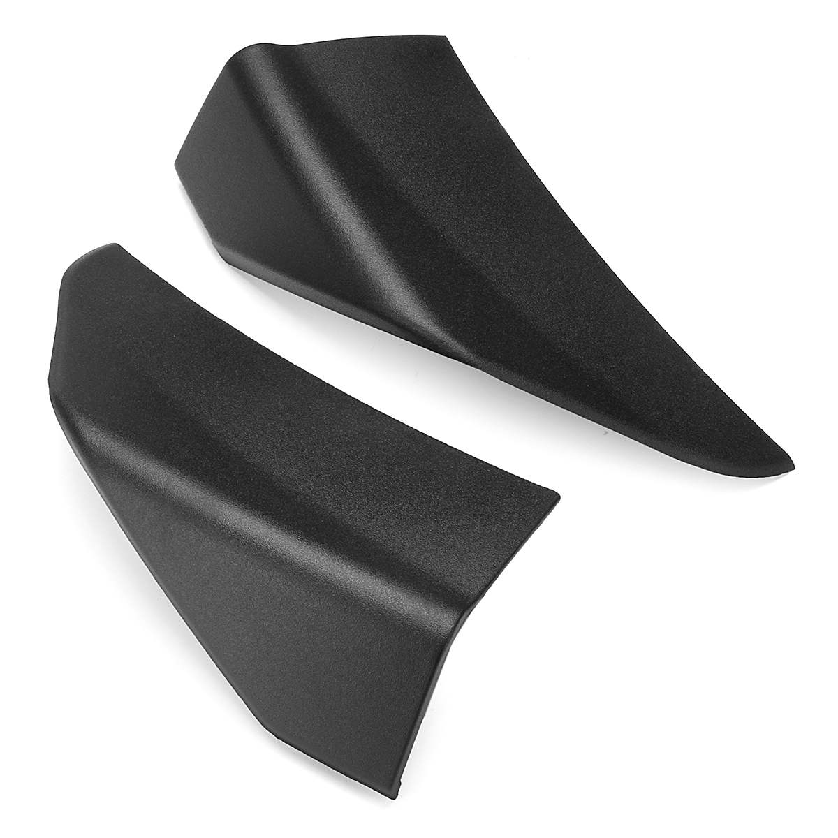 Neue 2 stücke Auto Vorderen Stoßfänger Rollenschneider Lippe Diffusor Kinn Spoiler Winglets Schutz Schutz Für Ford Für Mustang