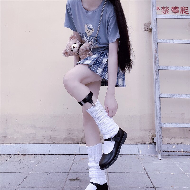 Leg Warmers Ankle Warmer Calf Socks Lolita Warmer Women Long Woman Winter Boot Cuff Socks Knee high boots