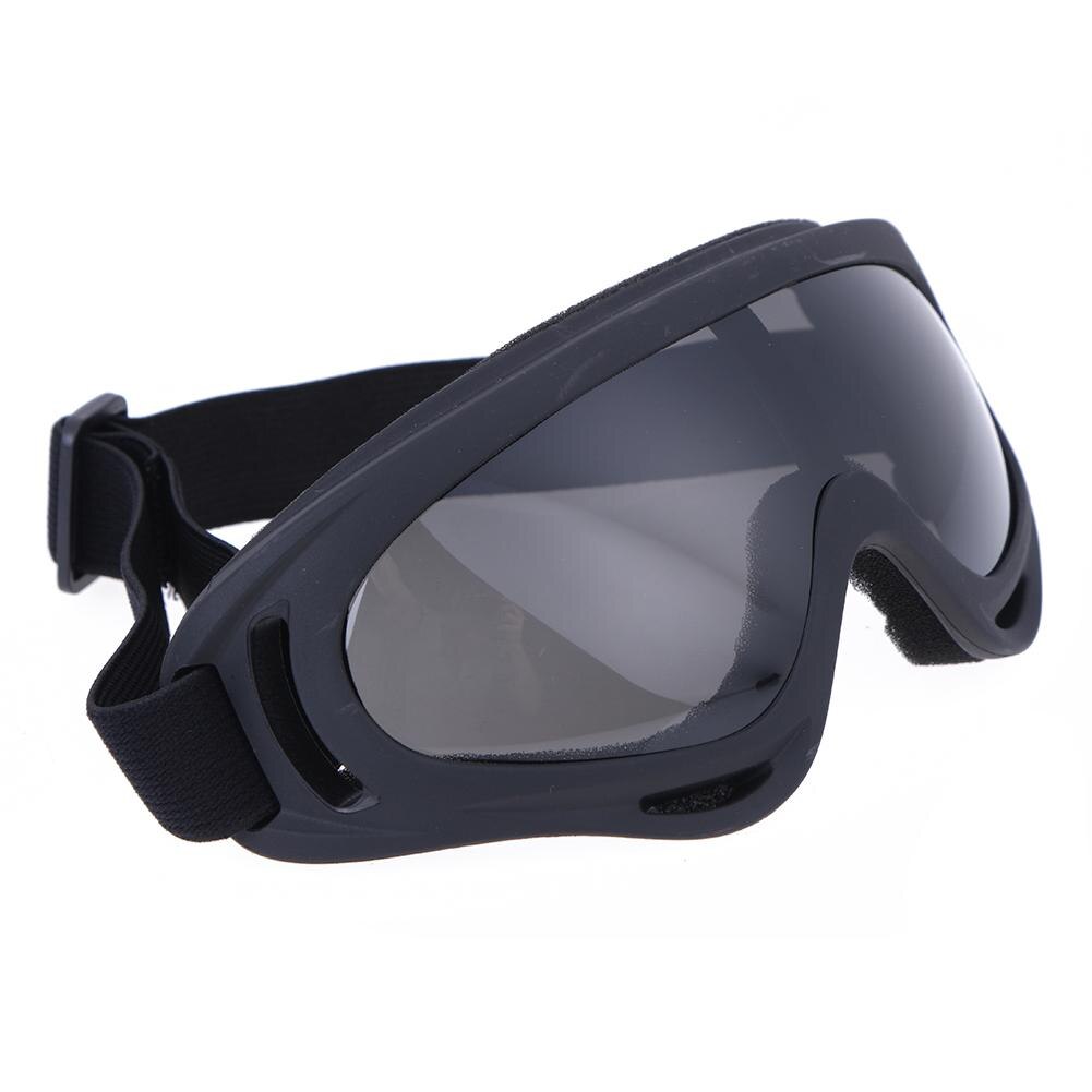 Motocross Goggles Gafas Motorfiets Helm Cycling Bril ATV Dirt Bike Zonnebril Safety Goggles Ski Masker Zwart (Color : Transparent Orange