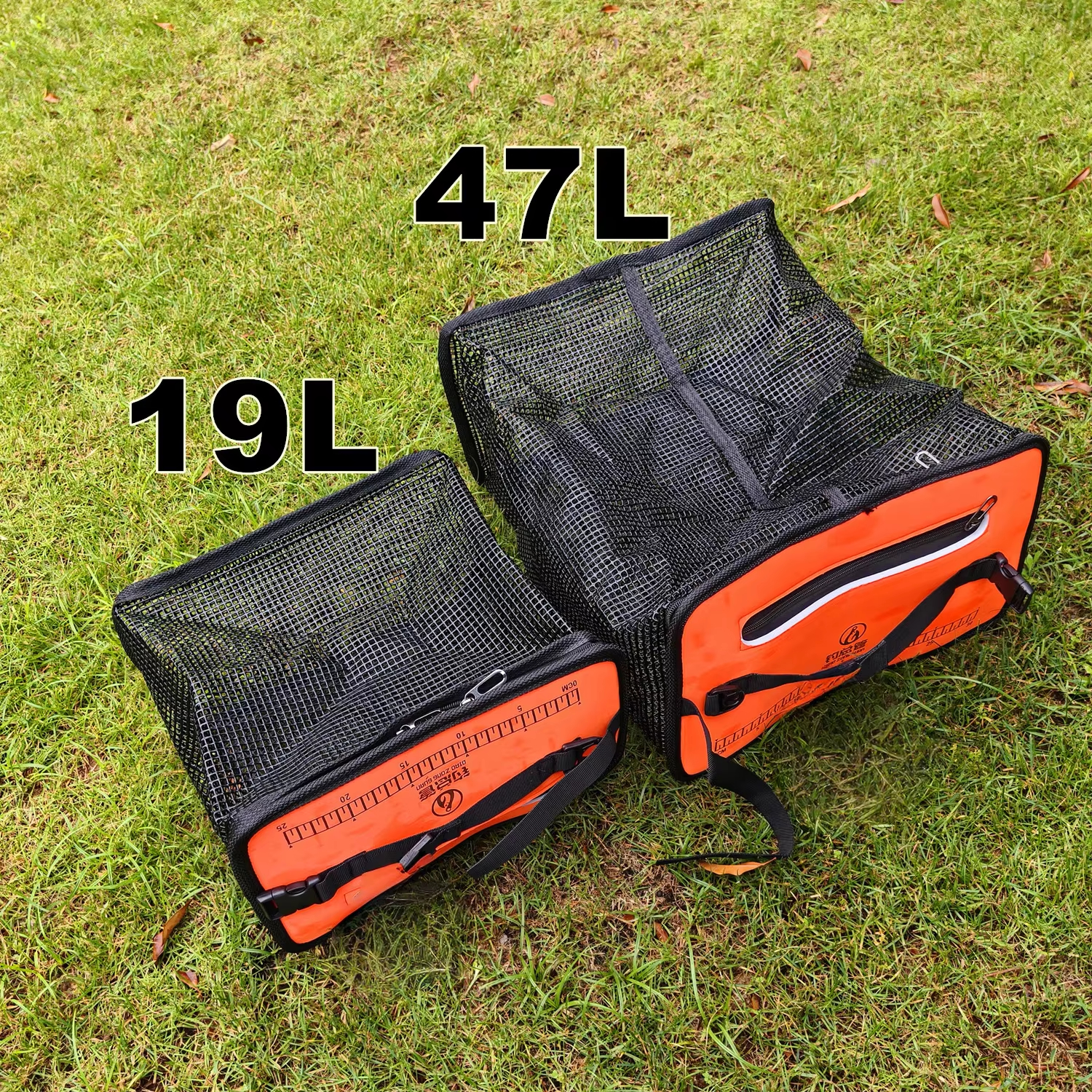 Pływający kosz na ryby, składany kosz na sprzęt wędkarski, przenośna składana siatka wędkarska robić przechowywania sprzętu wędkarskiego w klatce.