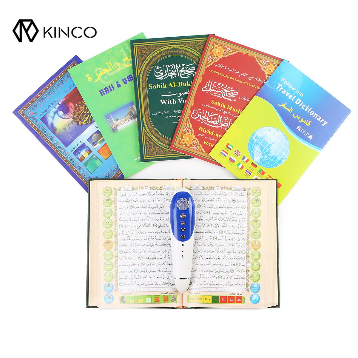 8GB Digitale Koran Pen Reader 23 Talen Digitale Koran Lezer Pen Speaker Reciteren FM MP3 TF Met 6 bos