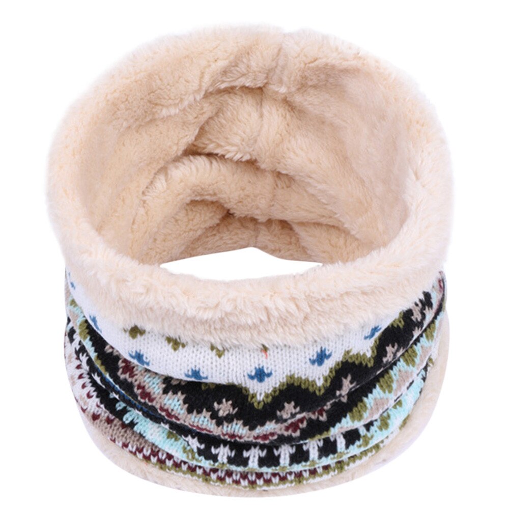 Kinderen Winter Warm Thicken Sjaal Jongens Meisjes Kids Baby Gebreide Kraag Hals Sjaals Baby Warm Kleding Accessoires Шарф Детский: D