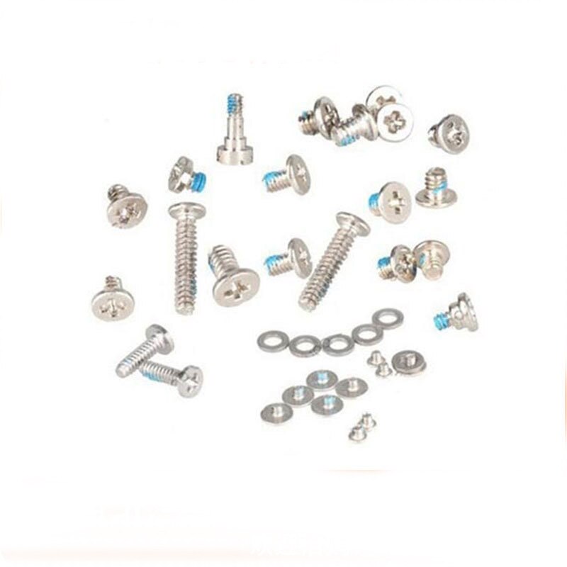 Silver Bottom Dock Screw Complete Screws Full Set Replacement Repair for iPhone 4 4S 5 5s 6 6 plus 4G 5 s Mobile Accessories