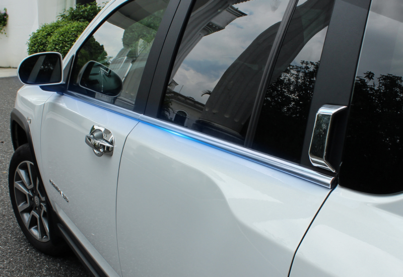 Stainless Steel 4PCS Bottom Window Frame Molding T... – Grandado