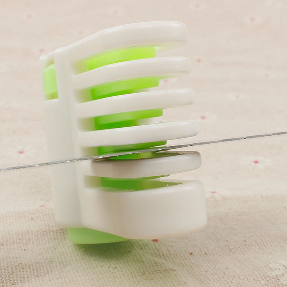 2Pcs/Set Bread Slicer Kit 5-Height Toast Cutter Serrated Blade Handle for Homemade Bread (Blade Not Included)