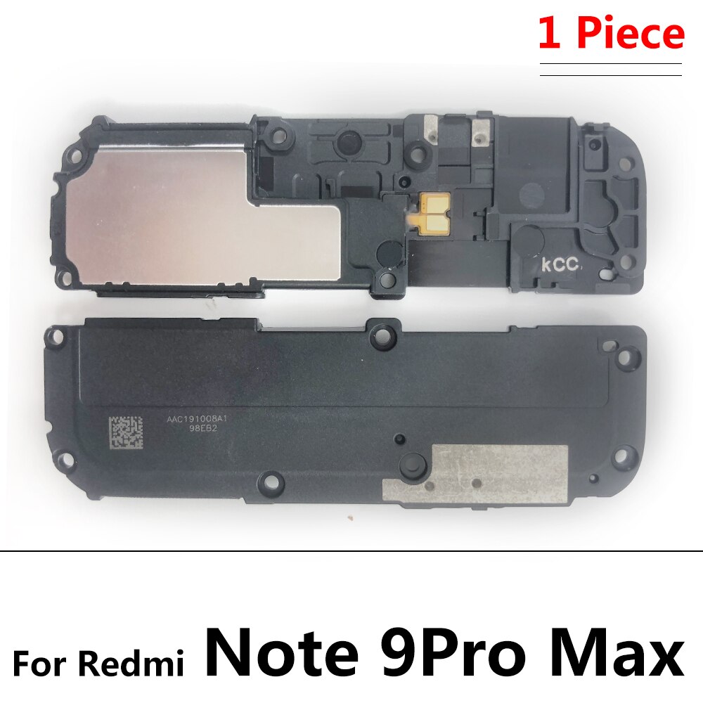 Haut-parleur avec sonnerie, pièce de rechange pour Xiaomi Redmi 7 7A 8 8A 9A Note 6 7 8 8T 9T 9S 9 10 Pro Max: Note 9 Pro Max