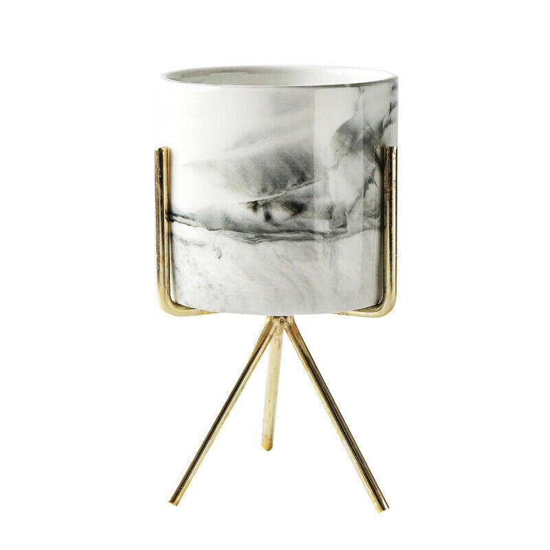 Planta de ferro vaso suporte casa decoração vasos flor plantador titular cerâmica vaso de flores prateleira rack