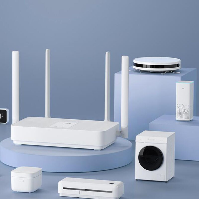 Xiaomi Redmi Router AX5 Wifi 6 Mesh Gigabit 2.4G/5.0Ghz Dual-Band Draadloze Router Wifi Repeater 4 High Gain Antennasider