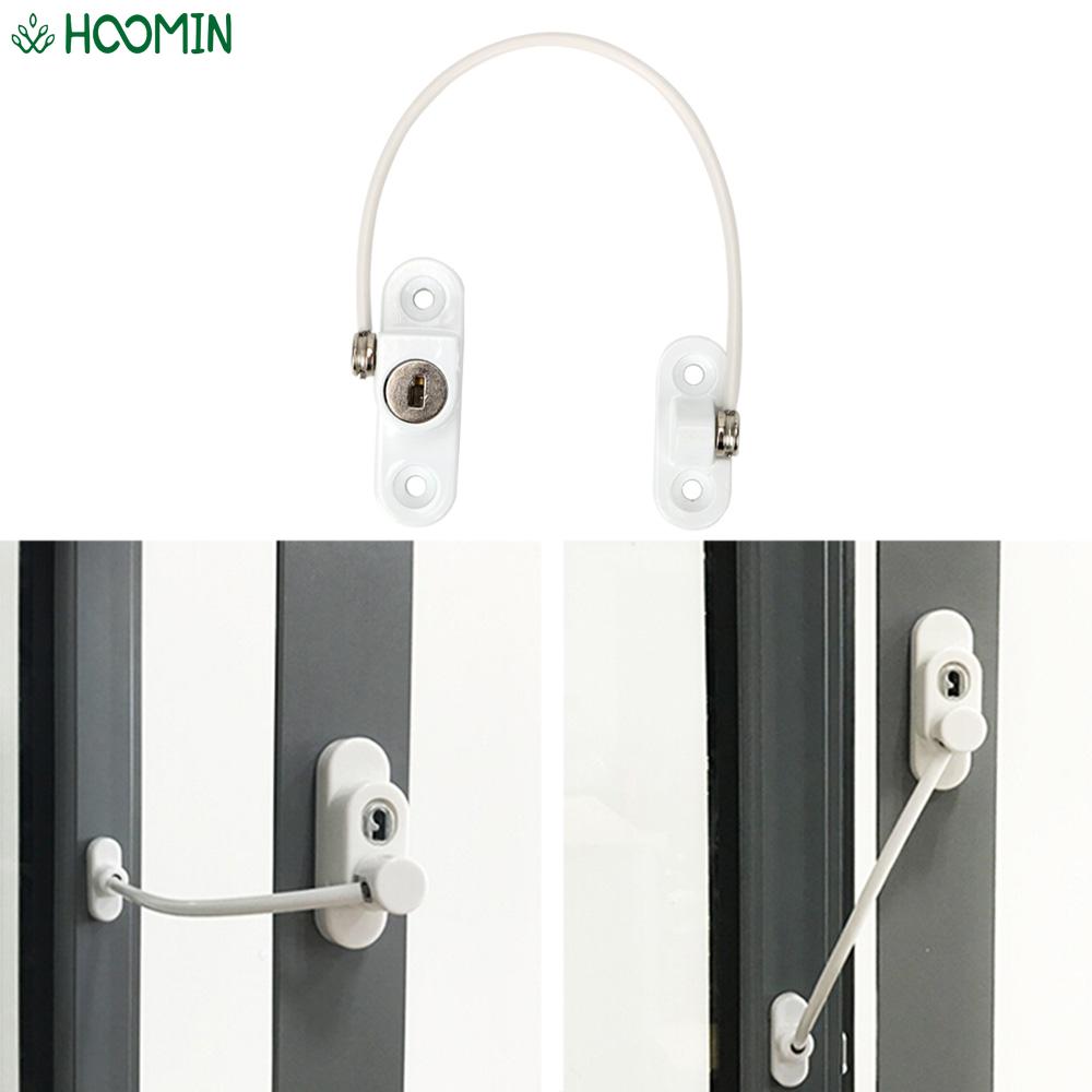 180mm Stainless Steel Safety Device Child Safety Doors Lock Window Restrictor Door Window Security Lock Home Improvement