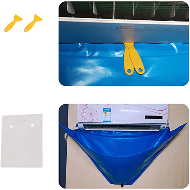 Yhkj Airconditioning Cleaning Tools Waterdichte Hoes Tas Split Met Afvoer &amp; Water Pijp