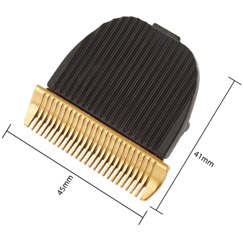 Cabelo Grooming Trimmer Head Clipper Blade, 24 dentes cortador, Shaver, acessórios universais, cerâmica original, substituição de titânio