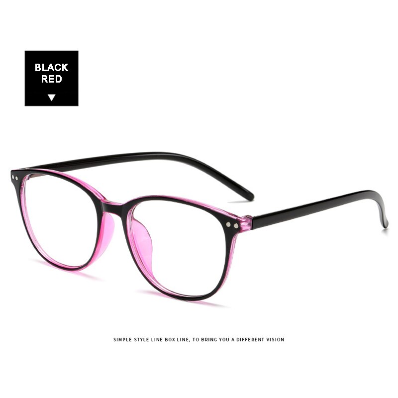 Unisex Computer Glasses Blue Light Block Filter Gaming Eyewear Goggles Eyeglasses Anti Glare Eyewear Reduce Eyestrain: black red