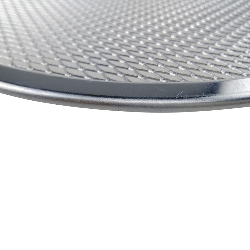 16" Seamless Rim Aluminium Mesh Pizza Screen Baking Tray Pizza Screen Net Cookware Bakeware Baking Tool Pizza Tool