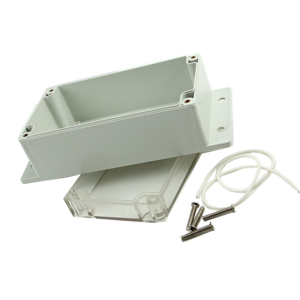 Waterproof 158x90x65mm Clear Plastic Electronic Project Box Enclosure Cover CASE