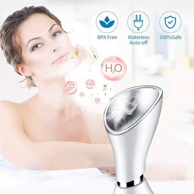 Nano tåge sprayer nano spray ansigts dampmaskine renere steamer ansigts sprøjte maskine skønhed ansigts dampende enhed ansigtsrengøring