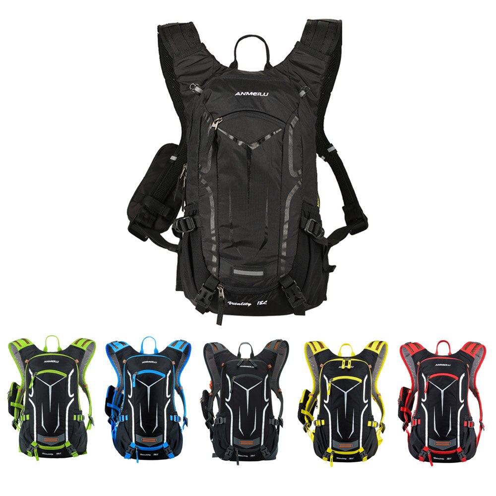 Lixada-mochila de Ciclismo de 18L, ultraligera, para deportes al aire libre, viaje, Camping, hidratación, bolsa de agua