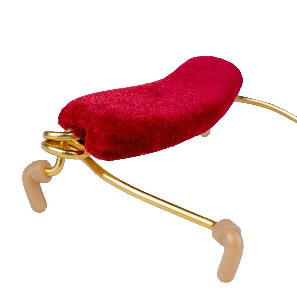 Cómodo soporte de resorte de esponja para violín, almohadilla de descanso para hombros, Protector para principiantes, para violín, 4/4, 3/4, 1/2, 1/4, 1/8