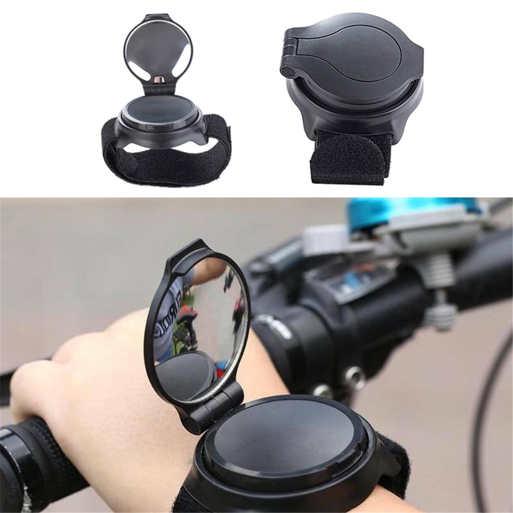 Rétroviseurs de vélo, rétroviseur de vélo, bracelet de rétroviseur, réflecteur de guidon de moto, bracelet de poignet de cyclisme, dragonne de vue arrière
