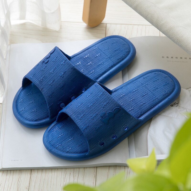 Sommer pvc badetøfler hjemme par sandaler indendørs søde bad skridsikre sandaler og hjemmesko strand udendørs sko: 01 / 42