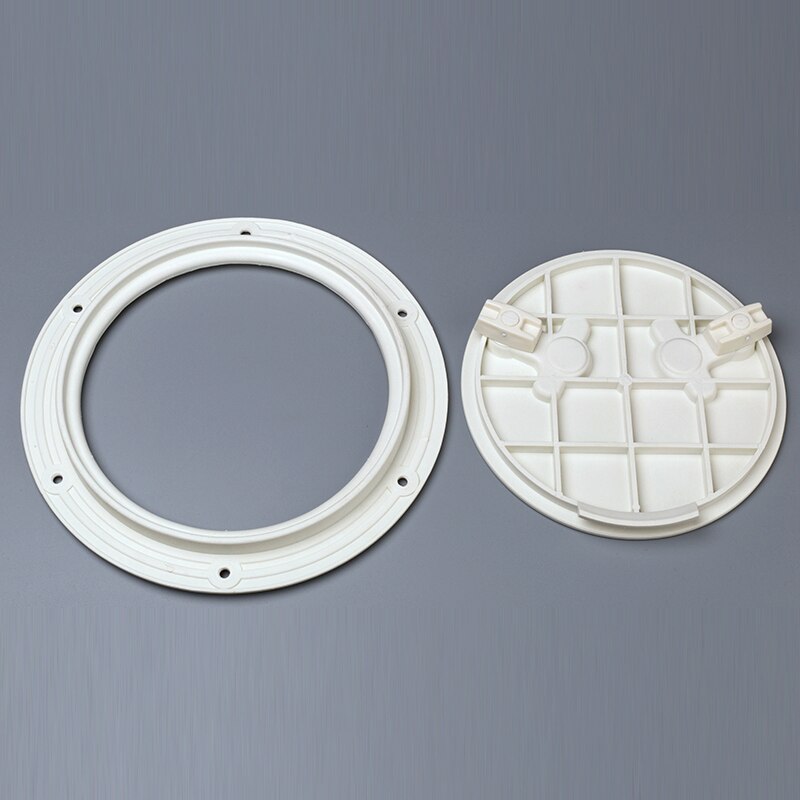 10 inch Deck Plate Corrosion Resistant Marine Access Boat Inspection Hatch Cover Plate for Marine Boating Water Sport