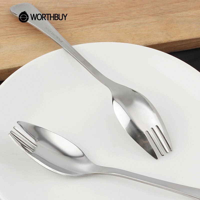 WORTHBUY 2 Pcs/Set Multifunctional Soup Spoon Set ... – Vicedeal