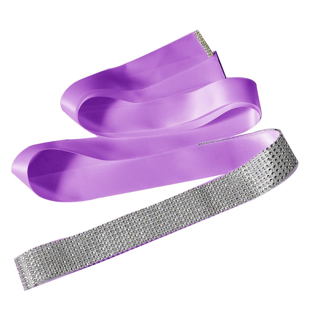 bridal belt sash Boutique Rhinestone Pearl Beading Waistbands for Bridal Wedding Dress Crystal Belt Bow With Satin Ribbons Sash: voilet