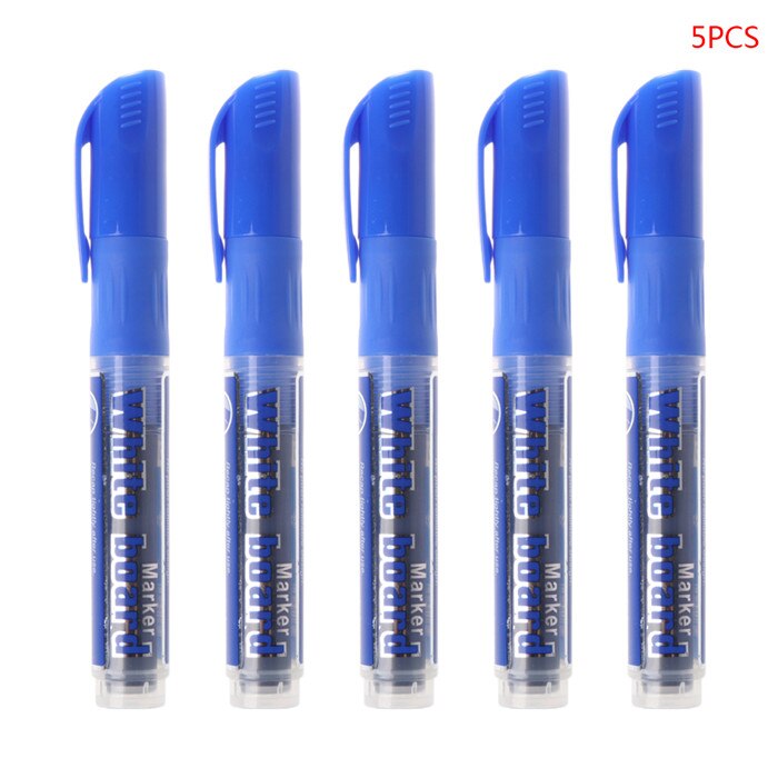 Erasable Whiteboard Marker Pen Dry-Erase Sign Ink Refillable Office School Supplies Student: BL