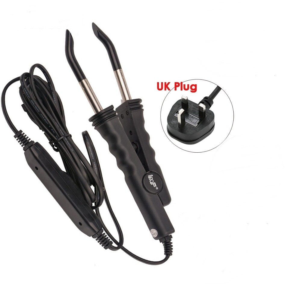 Hair Extension Connector Loof Machine Constant Iron L-618 Constant Ultrasonic Keratin Hair Extension Tools Salon Machine: UK Plug