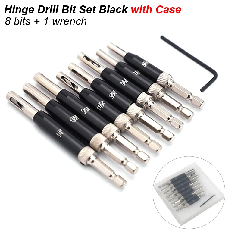 Scharnier Jig Boor Gids Sets 35mm Forstner Gids Bit Sets Scharnier