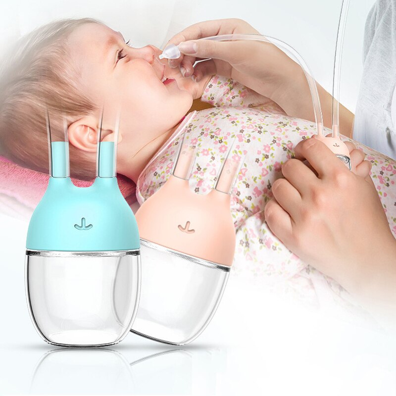 Neusreiniger Voor Pasgeboren Kinderen Baby Schoon Up Snot En Uitwerpselen Zuig Nasale Congestie Cleaner Verwijderbare Pc Cup