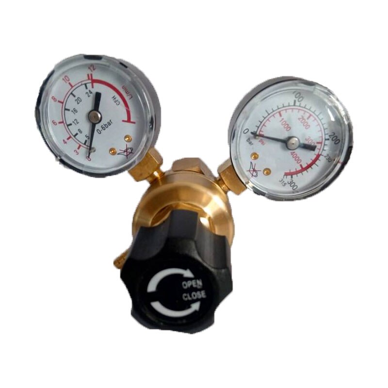 Gas bottle regulator CO2 Argon Mig Tig Welding 0-315 Bar Pressure Reducing