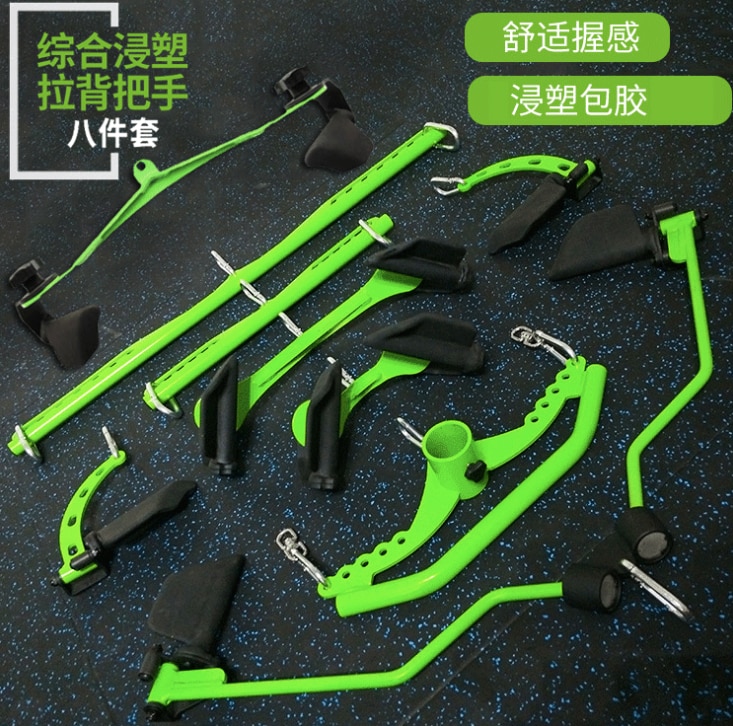 Training back muscles rowing high position pull down low pull fitness equipment accessories pull back handle pull back trainer