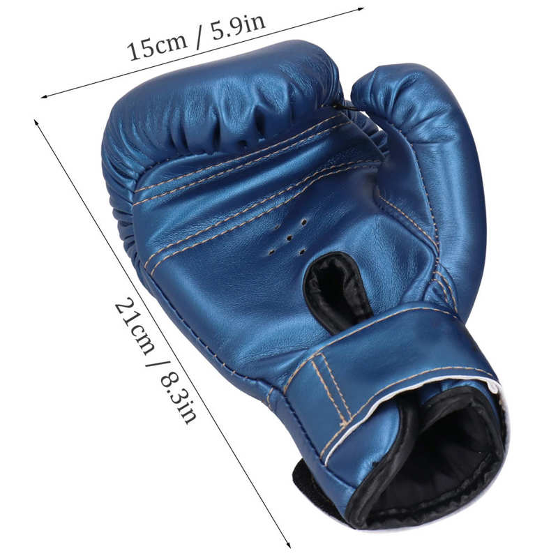 2 uds guantes de Kick Boxing para niños, guantes de boxeo para entrenamiento, lucha de combate, guantes de boxeo, guantes para Sanda MMA