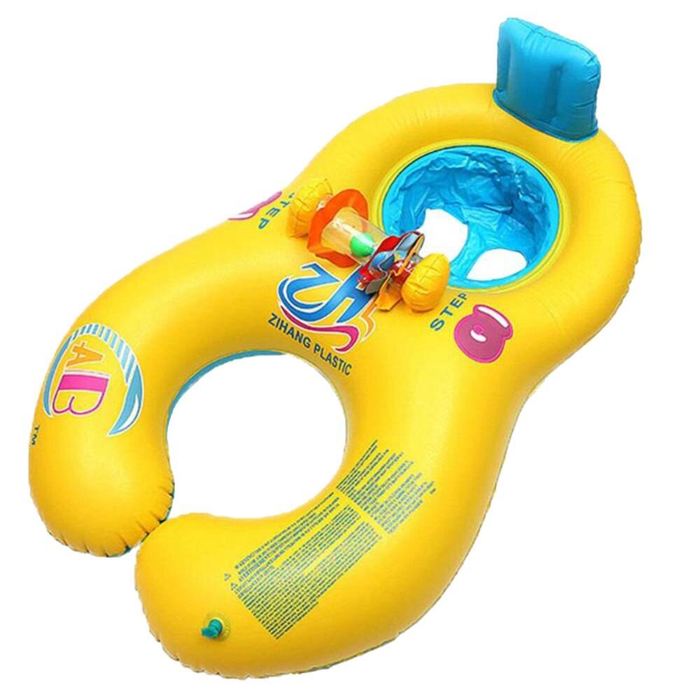 Moeder Kind Opblaasbare Ring Zwemmen Cirkel Baby Float Opblaasbare Swimtrainer Dubbele Vlot Ringen Speelgoed Zwembad Accessoires: 8