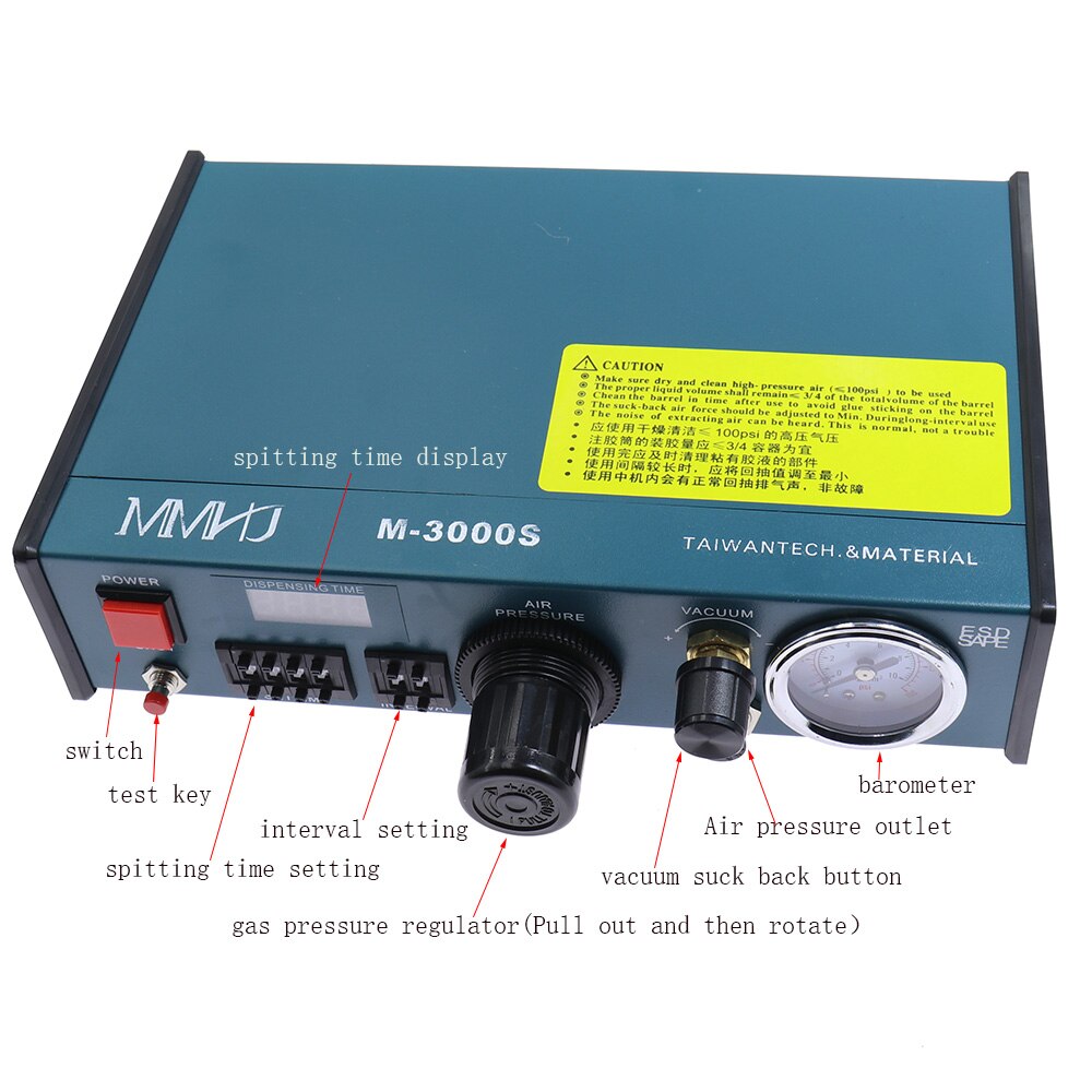 Automatic Glue Epoxy Resin Dispenser Solder Paste Liquid Controller Dosing Machine