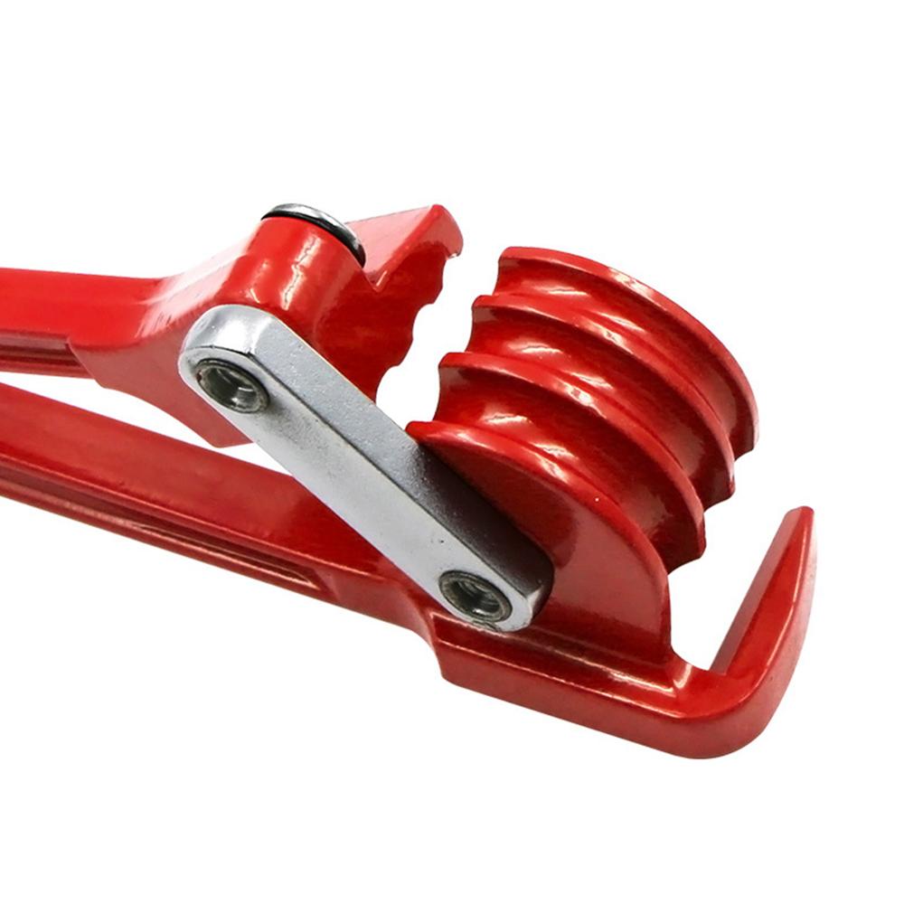 Doblador Manual de tubos de 180 grados, herramienta de codo de ahorro de esfuerzo, 6mm / 8mm/10mm, tubo de aluminio/tubo de cobre de 260mm