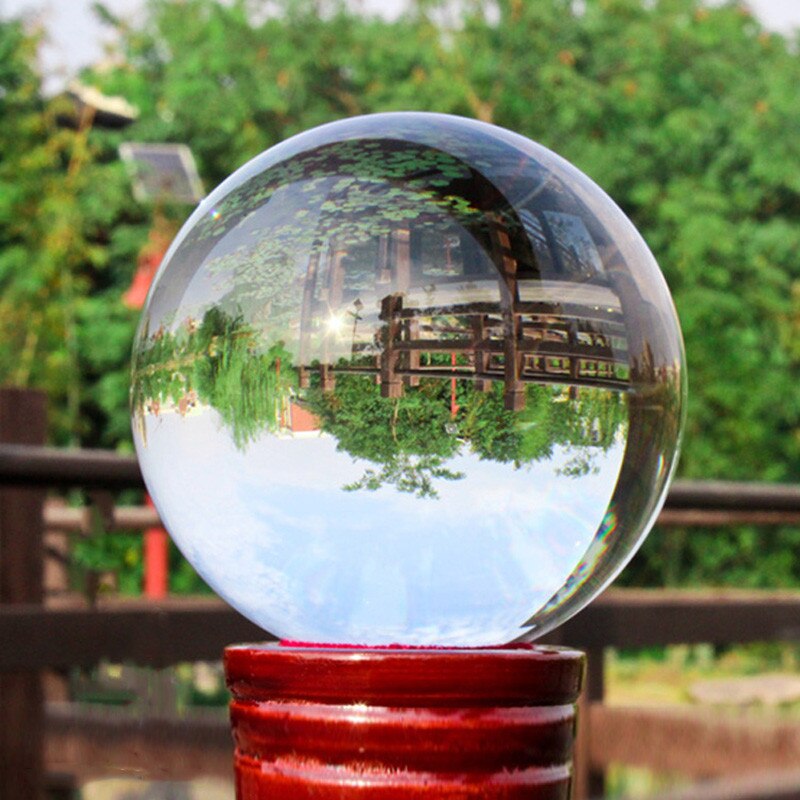 90 mm contatto giocoleria Sfera Trucchi di Magia di Cristallo ultra chiaro 100% Sfera in Acrilico Manipolazione palline da Giocoliere per la fase del partito