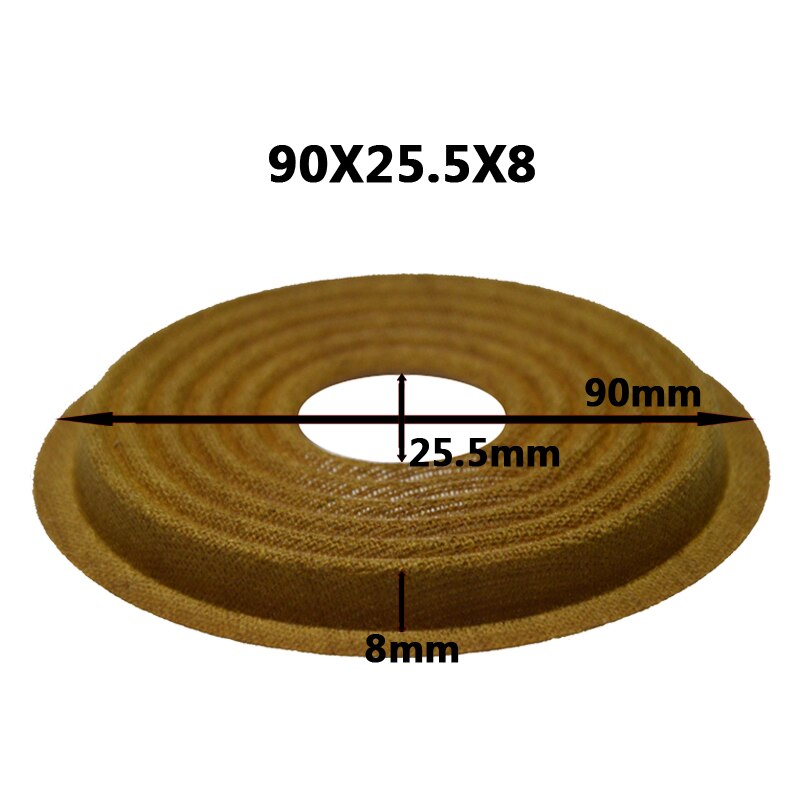 2 stücke 90x25,5/90x31/95x25,5mm Elastische Welle Lautsprecher Subwoofer Woofer Bass lautsprecher Reparatur Spider Dämpfer