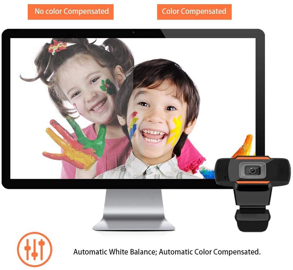 Ufficio HD 1280X720 Camera Web Cam Macchina Fotografica del USB Webcam Con Microfono Per PC Del Computer Portatile