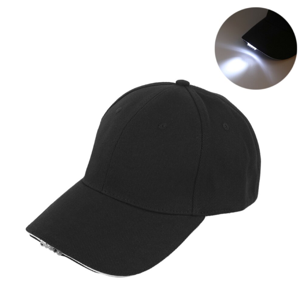 LED Hat Light Baseball Cap Outdoor Survival Tools Flash Headlight Hat For Hunting Walking Fishing Running Sports Cap Men Women