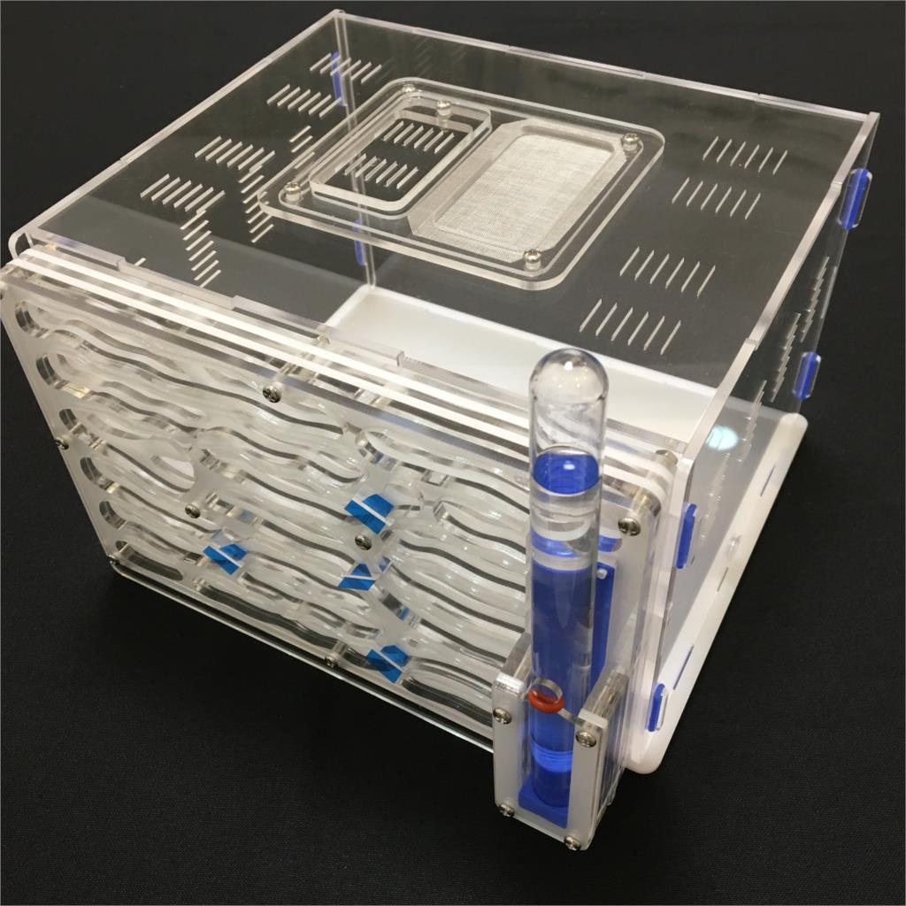 Villa 20*13*18.2 cm grote DIY vocht met voeden gebied ant nest, ant farm acryl, insect mierennesten villa huisdier mania voor huis mieren: white