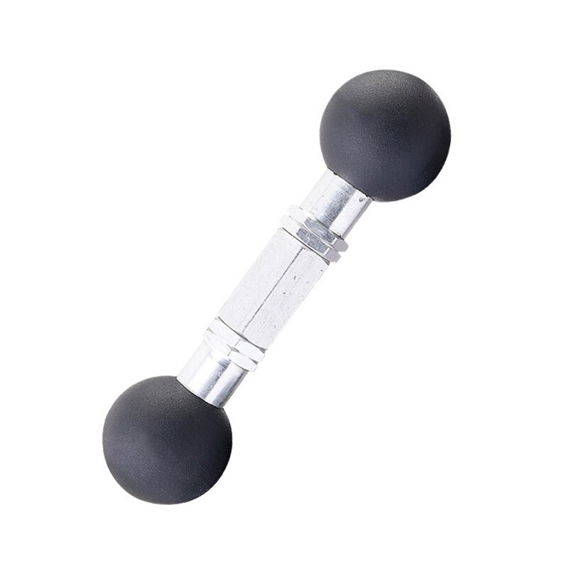 Motorcycle Aluminum Alloy M10 Threaded Post M10 Male Threaded Extension Ball Adapter Rear View Mirror Claw Mount with 1'' Ball