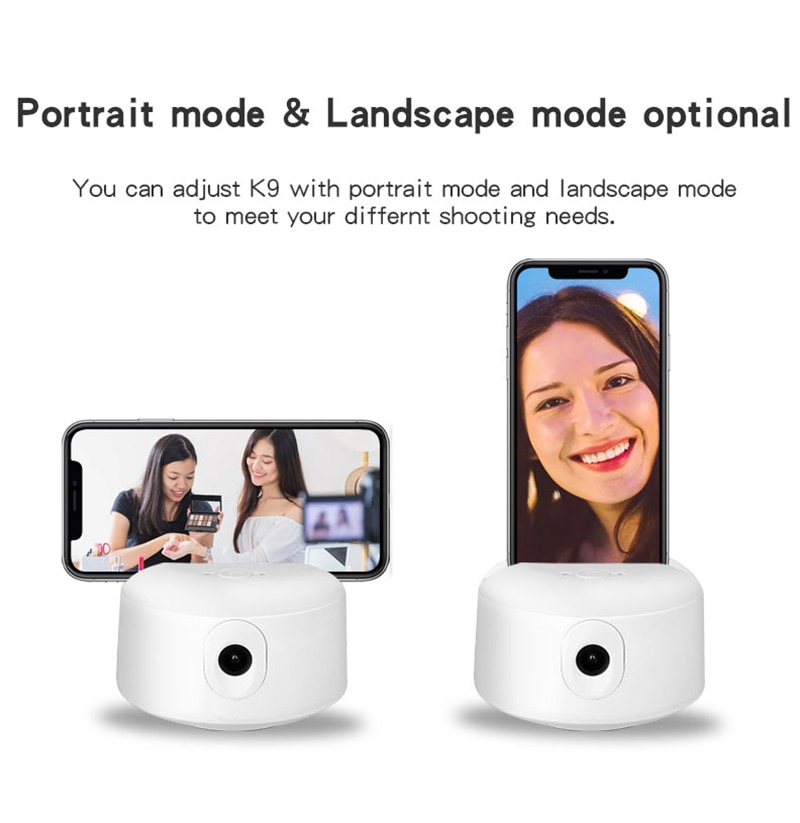 360 ° smart tracking mobilholder smart gimbal auto objekt ansigtssporing ai intelligent selfie gimbals kamera til smartphone