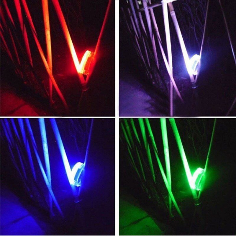 16 farver rgb 10 led undervands natlampe batteri  + 24 nøgle ir fjernbetjening nedsænket lys holdbar led pære bærbar fødselsdag
