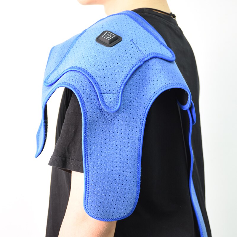 Bescherming Schouder Verwarming Pad Brace medische schouder wrap ondersteuning strap Bursitis Spieren Pijn