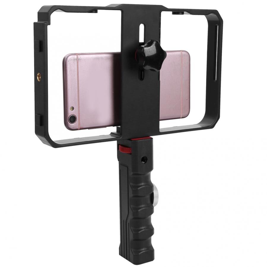 Universal Mobile Phone Handheld Cage Phone Stabilizer Live Shooting Follow Shot Phone Stabilizer