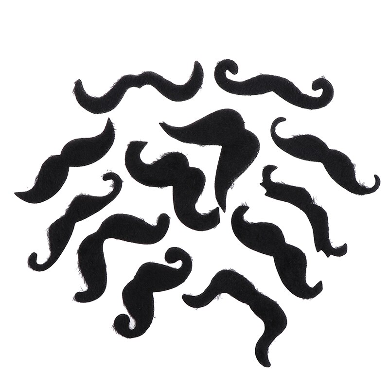 Costume de Pirate drôle, 12 pièces, fausse moustache, moustache, barbe, pour enfant et adulte, nouveauté, fournitures de fête, Halloween, Cosplay